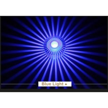 Led 통 오목 자리 천장 램프 표면 장착 포트 라이트 거실 복도 바 KTV 파티용, Blue, Recessed in