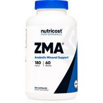 뉴트리코스트 ZMA 캡슐, 490mg, 1개