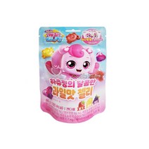 건강두배로 캐치티니핑 하츄핑의 달콤한 과일맛젤리 60g, 1개