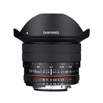 캐논 호환 EOS EF DSLR 카메라용 삼양 12mm F2.8 초광각 어안 렌즈 풀 프레임