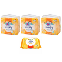 크리넥스 키즈 마이비데티슈 캡형, 42매, 12팩