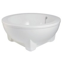 대경바스 이동식 프리스탠딩 욕조 DK-516, 화이트