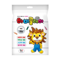 토단교재 통통 하비 클레이 15색 50g, 하양