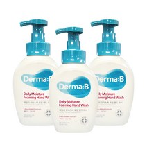 더마비_데일리 모이스처 포밍 핸드 워시 500ml 3개 버블솝, 500ml x3개