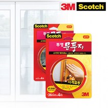3M 투명 문풍지 출입문 자동문 회전문 유리문 현관문 문풍지도어 방문방음 방음재, 넓은폭