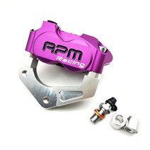 브레이크캘리퍼 RPM 모터 바이크 오토바이 브레이크 캘리퍼스 200/220mm 디스크 펌프 브래킷 야마하 RSZ JOG 니트로 주마 에어로스 포스 50 rr BWS 100, [18] 220