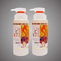 [모도루 SPC 실속세트-500ml x 2개] SPC 헤어클리닉 손상모 단백질 트리트먼트, SPC 500ml 2개