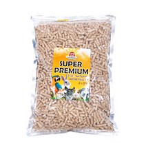 슈퍼주 우드펠렛 소형 애완동물 바닥재, 1.8kg, 4개