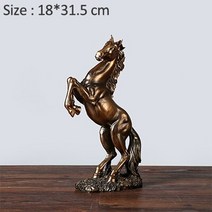 standbeeld sculptuur etalage gift paard ornamenten hars ambachten paard standbeeld woondecoratie acc, 금