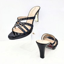 탠디 여성정장패션뮬슬리퍼 높이8cm S122068A