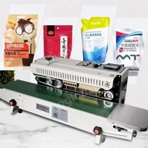 밴드실링기 수평형 밴드 실러 비닐 열접착기 밀봉기 드립백 포장기 업소용, 850x400mm, 900PC버전