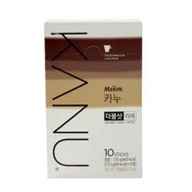 카누 더블샷 라떼 스틱 커피, 5개, 10개입