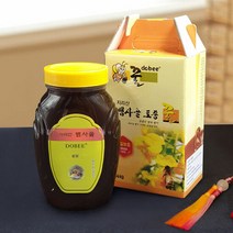 [지리산뱀사골] 밤꿀 프리미엄 2.4kg 선물세트 (병/선물용박스), 단품, 단품