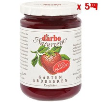 Darbo garden strawberry jam 다보 가든 스트로베리 잼 450g 5팩