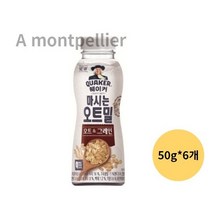 롯데제과 퀘이커 마시는오트밀 오트&그레인, 300g, 3개
