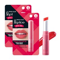 멘소래담 립아이스 틴티드 컬러 틴트 립밤 레드 2.0g X 2개, 2g