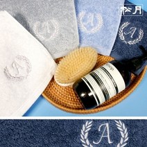 송월 항균 에이스 180g 세면타월, 하늘