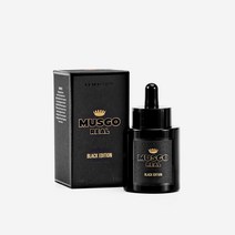 [클라우스포르토] 에프터 쉐이브 MUSGO 비어드 오일 블랙 에디션 면도후 30ml
