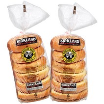 [2개 이상 구매시 사은품 증정] 커클랜드 베이커리 베이글 6개+베이글 6개, 플레인베이글 6P+플레인베이글 6P