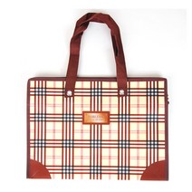 액티라이프 타포린가방 천가방 여행가방, 체크