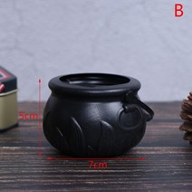 할로윈 사탕 냄비 가마솥 양동이 장식 해골 마녀 장난감 파티 소품, 01 B