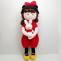 써니의실노리 미니랑 꼬마토끼 코바늘 대바늘 손뜨개인형 DIY패키지 뜨개질 DIY 패키지