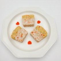 독특 수제간식 치킨테린 (3pcs 100g) 강아지 자연식 닭테린