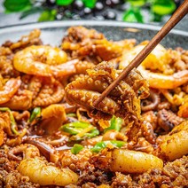편한푸드 광주 쭈꾸미 맛집 간편요리 쭈꾸미 볶음 500g 1팩 3팩 5팩 보통맛 매운맛, 쭈꾸미 볶음 500g×3팩 보통맛