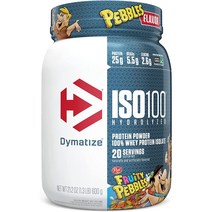 Dymatize 다이마타이즈 아이소100 프루티 페블 맛 600g 1.3lbs
