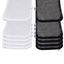 다용도 지퍼형 여과망 10X20, 화이트