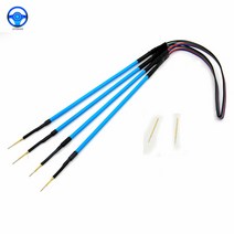고품질 4 개/대 OBD II 스캐너 프로브 펜 연결 케이블 교체 LED 프레임, 한개옵션0