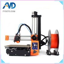 복제 원래 PRUSA 미니 3D 프린터 DIY 전체 키트 및 MW 전원 PETG PLA (조립되지 않음) 인쇄 부품을 포함하지 않습니다, CHINA|3.2in normal power|미국