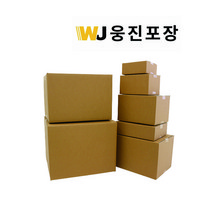 우체국 박스 1호 2호 2-1호 3호 4호 5호 6호 무인쇄 택배박스, 인쇄보정비양면
