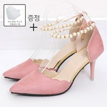 [사은품 증정] 여성 구두 진주 장식 펌프스 힐 sn278