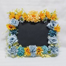 조화 꽃다발 블루장미 수목장비석 리스-72394EA, wltn406 본상품선택