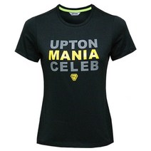 업튼 UPTON 매니아 셀럽 멜란지 블랙 여성용 배드민턴의류