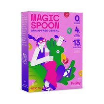 매직스푼 키토 다이어트 저탄수 프로틴 시리얼 프루티 198g, 1개