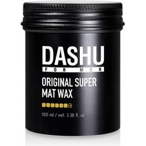 일본직발송 6. DASHU 프리미엄 오리지널 슈퍼 매트 왁스 100G(3.5온스) B079TSJ1V8, One Size, One Color