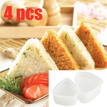 삼각김밥 틀 무스비틀 밥버거만들기 삼각김밥만들기 오니기리틀 실용적인 주방 도시락 장식, 없음