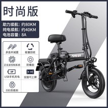 접이식 전기자전거 전동 배달용 대용량 장거리 출퇴근용, A, 48V, 20AH