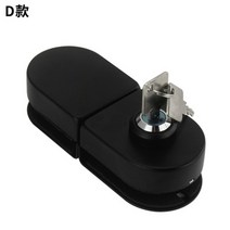 샷시 방문 프젝트창 손잡이 교체 방문 문고리 잠금핀 폴딩도어 히든도어 수입가구 문 손잡이 천공 없는 검은색 유리 잠금 단일 도어 이중 강화 유리 도어 잠금 욕실 유리 도어, 디락