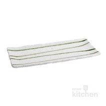 유포코리아 일제 도자기 녹줄 생선접시 (일제-282) 반찬접시 반찬기 도자기그릇 일식기 일제그릇, 1개