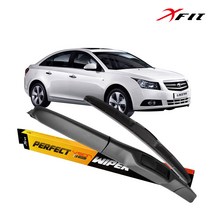 엑스핏 하이브리드 자동차 와이퍼 2P 1SET 크루즈(라세티프리미어), 1세트