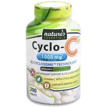 비타민Liposomal Vitamin C | Cyclo-C 1000mg | Bioflavonoids + Cyclodextrin 200 Count
