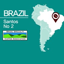 브라질 산토스 No2 원두커피 500g(SROC060FC0500A01) 당일로스팅, 단품, 추가구성:03.굵게분쇄/커피메이커/핸드드립(D)