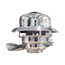 고온용 가스 배출기 펠릿 화목난로 벽난로 정화조 연기 배출기 흡출기 HE-107, HE-108, 1개