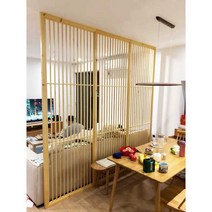 셀프가벽 칸막이 인테리어 파티션 원목, D