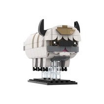 [레고아바타] MOC 애니메이션 tv 시리즈 아바타 모모/Appa Brickheadzss 비행 황소 마지막 Airbendered 영화 완구 어린이 선물, [02] C7349 295pcs