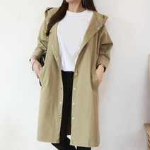 [쏭스타일] 잇백나염후드야상