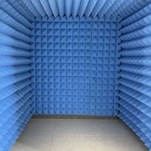 간이 방음부스 가정용 ASMR 독서실 조립식 공부방 소형 이동식 차음벽 1인 17, 겉담배+속청+LED등순풍우편, 1개